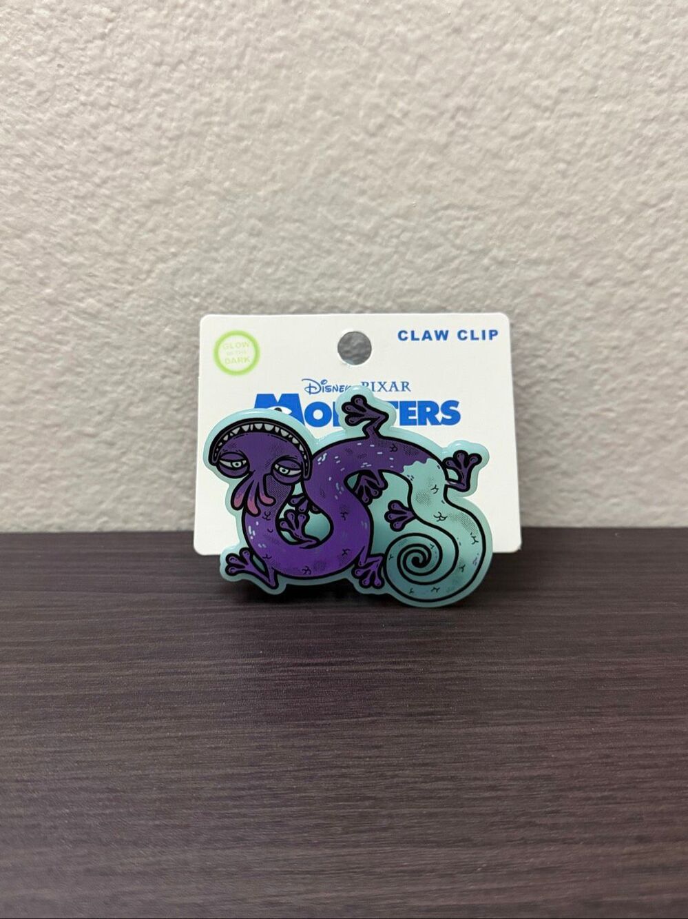 Disney Pixar Monsters, Inc. Randall Boggs Glow-in-the-Dark Claw Hair Clip